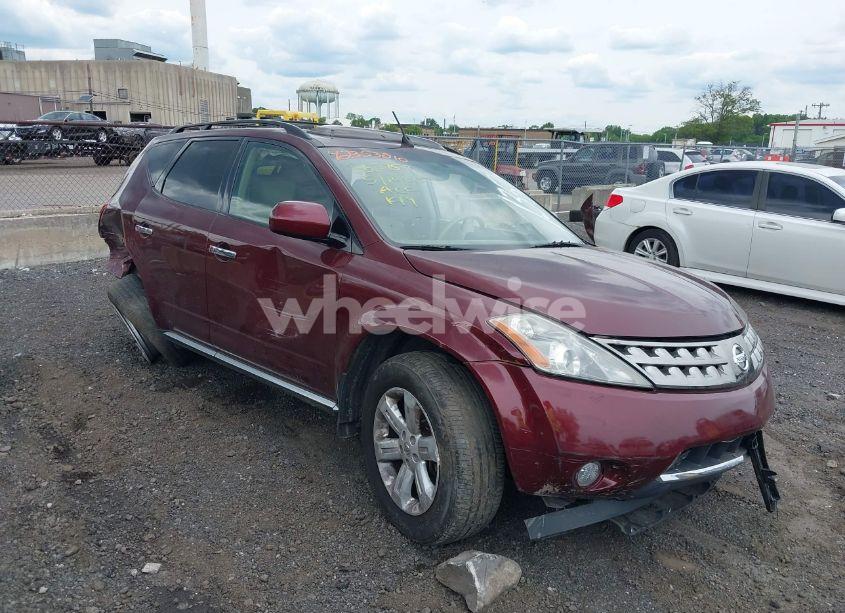 2006 Nissan Murano SL (VIN JN8AZ08W66W535315) main photo