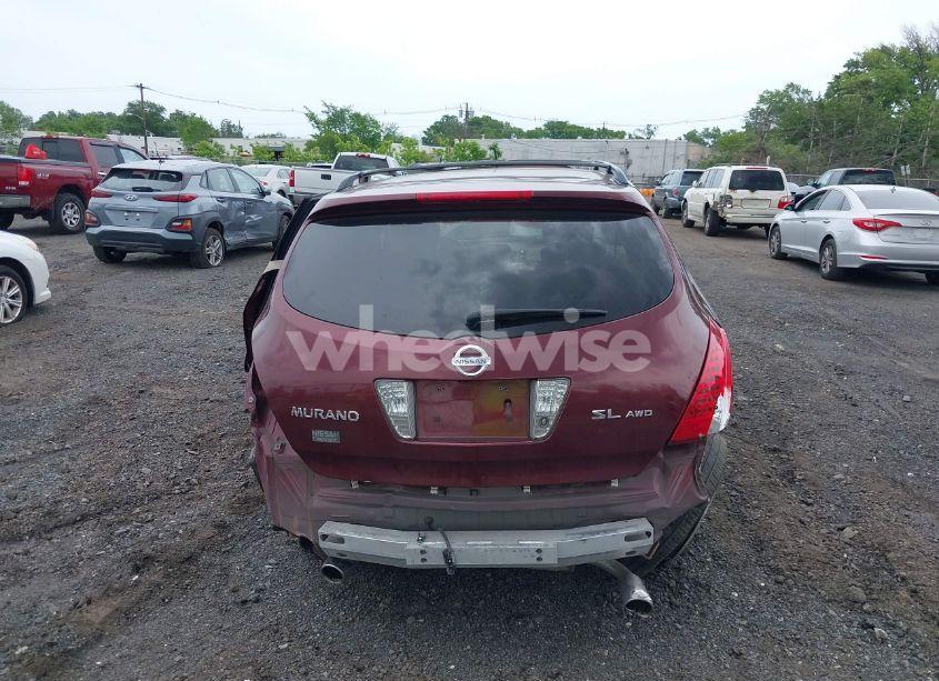 Photo 16 of 2006 Nissan Murano SL (VIN JN8AZ08W66W535315)