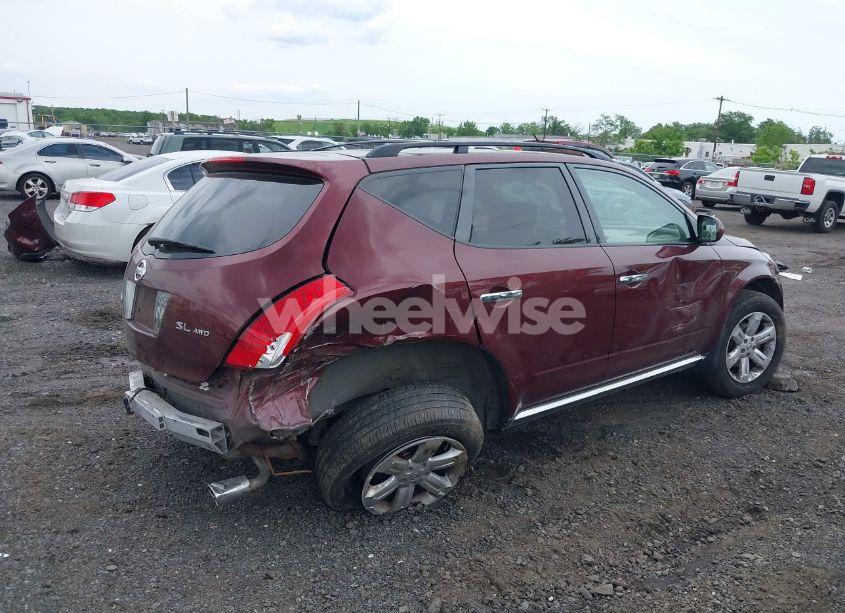 Photo 4 of 2006 Nissan Murano SL (VIN JN8AZ08W66W535315)