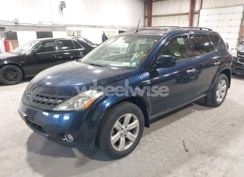 Photo 2 of 2006 Nissan Murano SL (VIN JN8AZ08W66W550526)