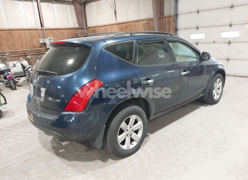Photo 4 of 2006 Nissan Murano SL (VIN JN8AZ08W66W550526)