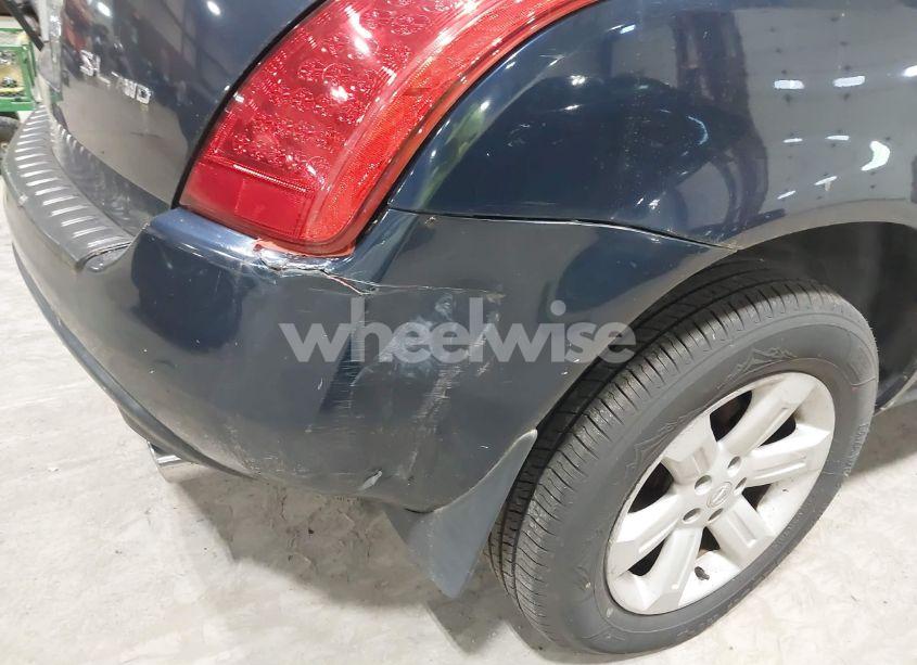 Photo 6 of 2006 Nissan Murano SL (VIN JN8AZ08W66W550526)