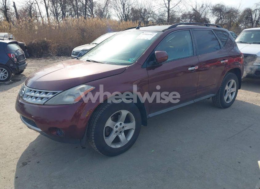 Photo 2 of 2007 Nissan Murano S (VIN JN8AZ08W67W600245)