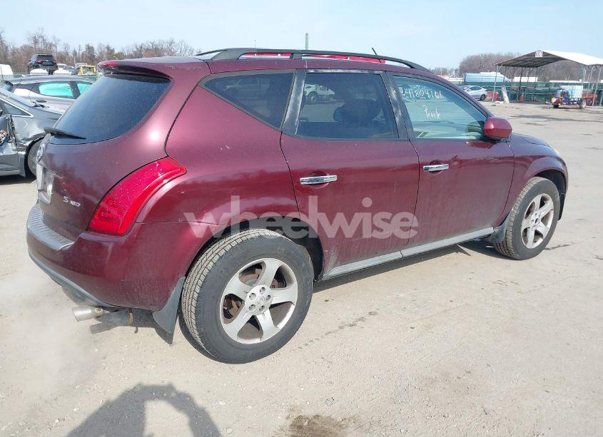 Photo 4 of 2007 Nissan Murano S (VIN JN8AZ08W67W600245)