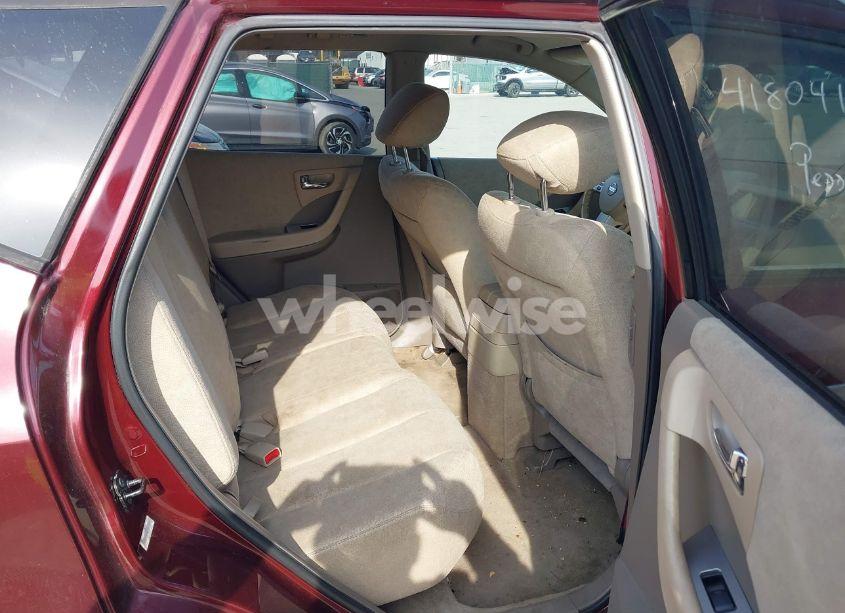 Photo 8 of 2007 Nissan Murano S (VIN JN8AZ08W67W600245)