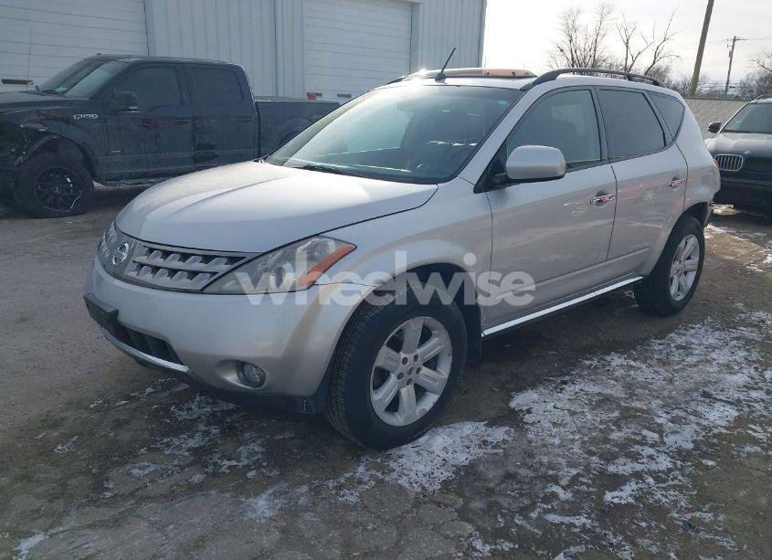 2007 Nissan Murano SL (VIN JN8AZ08W67W603856) main photo