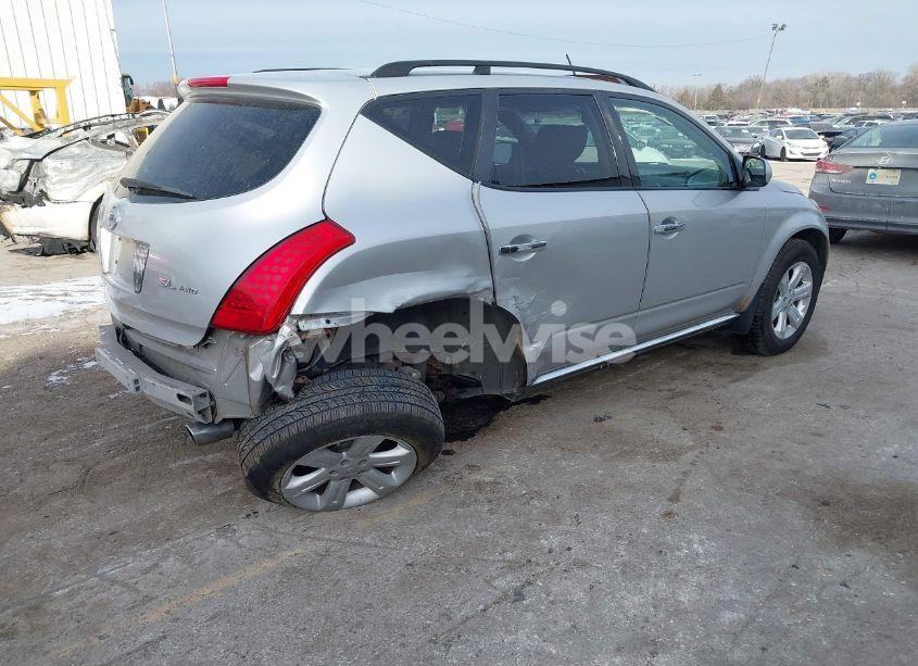Photo 3 of 2007 Nissan Murano SL (VIN JN8AZ08W67W603856)