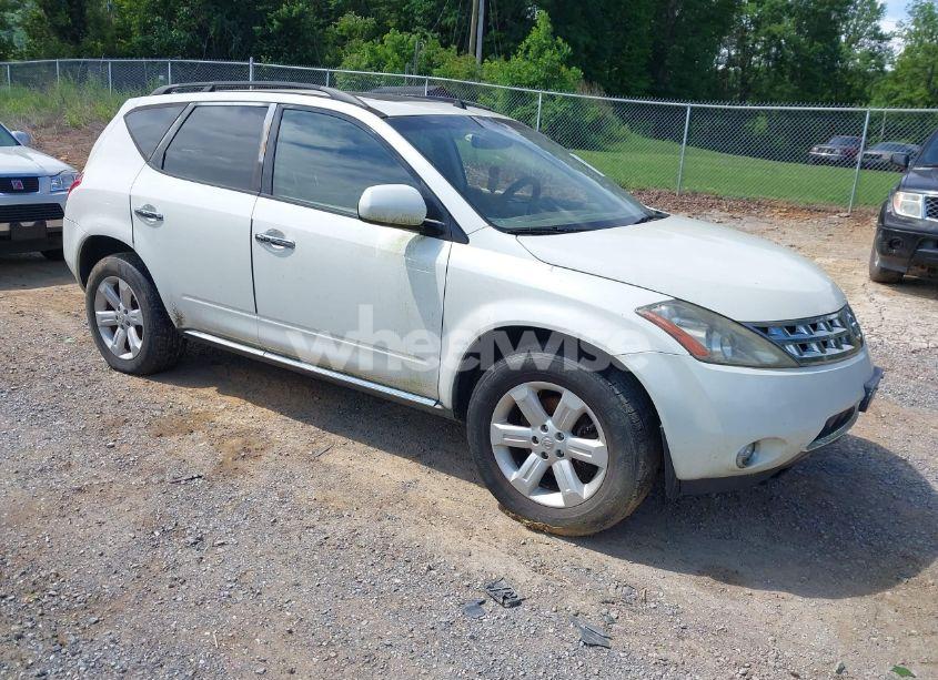 2007 Nissan Murano SL (VIN JN8AZ08W67W614419) main photo