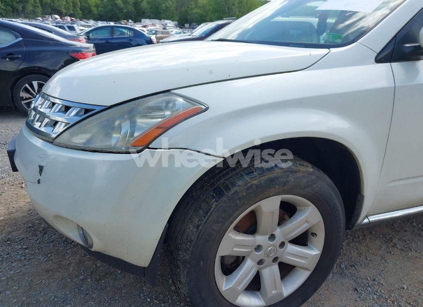 Photo 12 of 2007 Nissan Murano SL (VIN JN8AZ08W67W614419)