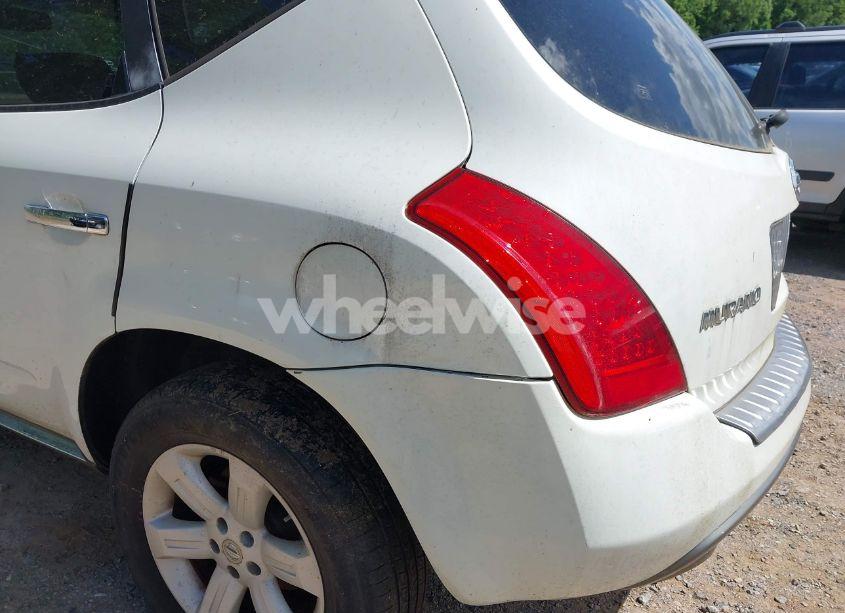 Photo 16 of 2007 Nissan Murano SL (VIN JN8AZ08W67W614419)