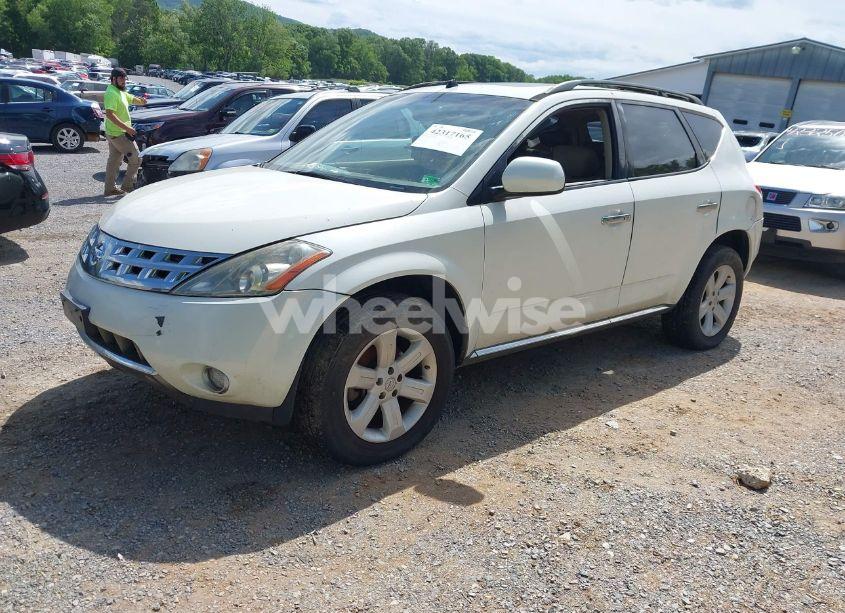 Photo 2 of 2007 Nissan Murano SL (VIN JN8AZ08W67W614419)