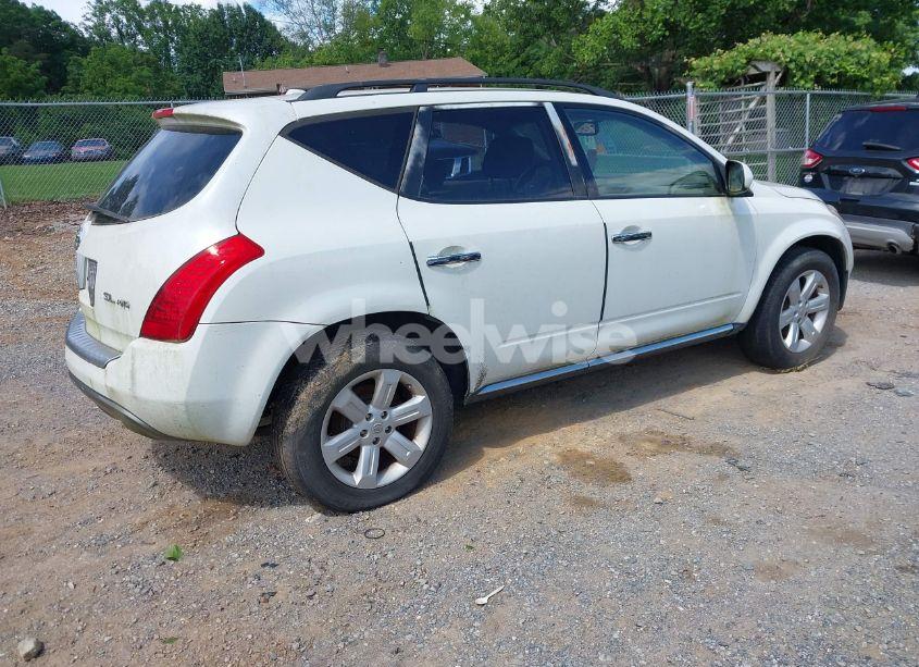 Photo 4 of 2007 Nissan Murano SL (VIN JN8AZ08W67W614419)