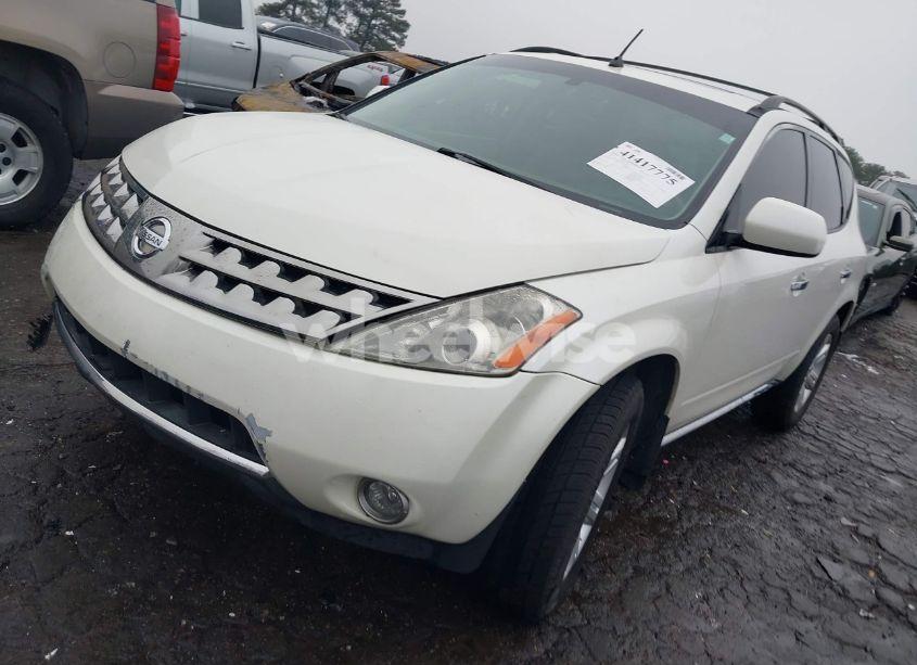 Photo 2 of 2007 Nissan Murano SL (VIN JN8AZ08W67W626523)