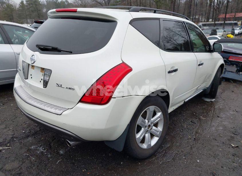 Photo 3 of 2007 Nissan Murano SL (VIN JN8AZ08W67W626523)