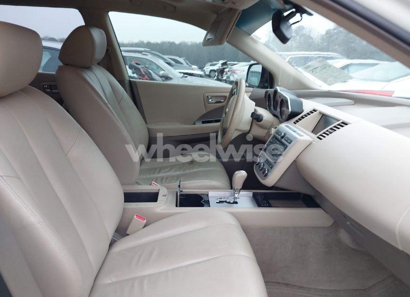 Photo 4 of 2007 Nissan Murano SL (VIN JN8AZ08W67W626523)