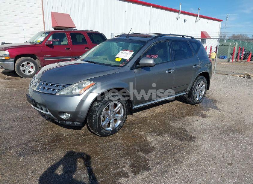 2007 Nissan Murano SL (VIN JN8AZ08W67W628062) main photo