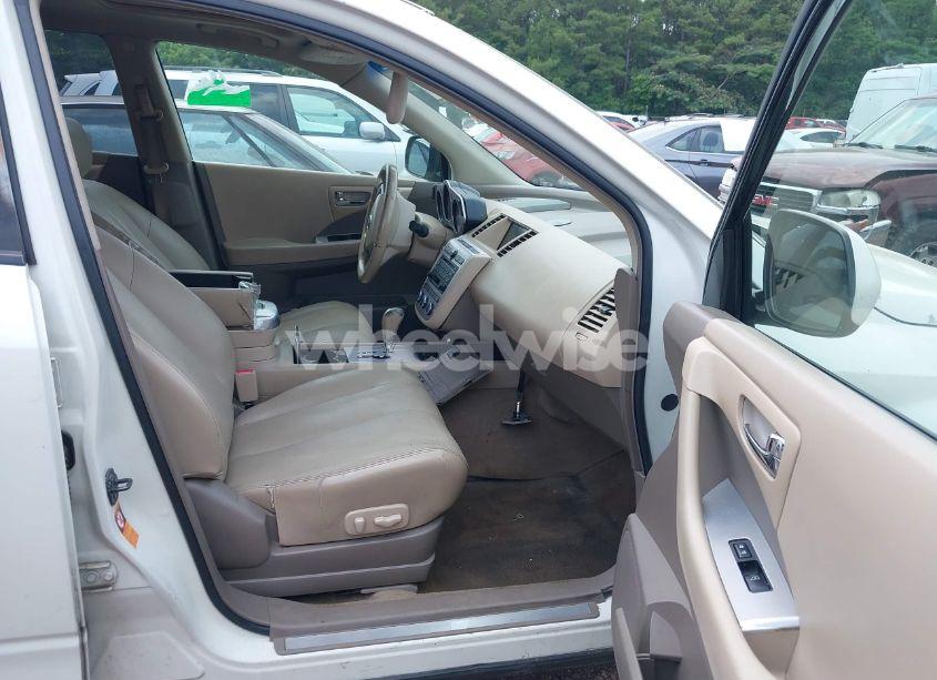 Photo 5 of 2007 Nissan Murano SL (VIN JN8AZ08W67W630135)