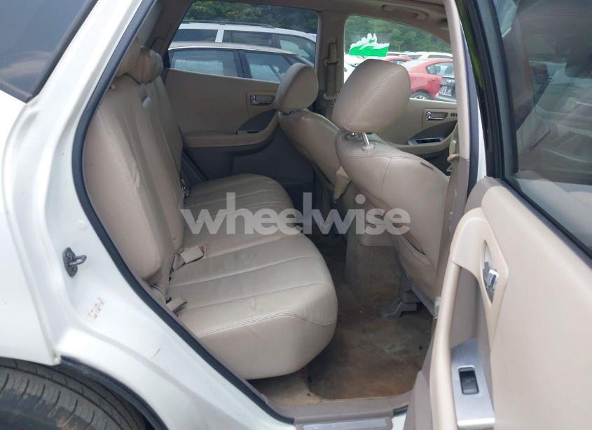 Photo 8 of 2007 Nissan Murano SL (VIN JN8AZ08W67W630135)