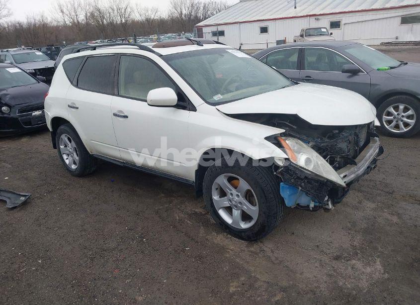 2005 Nissan Murano SL (VIN JN8AZ08W75W439711) main photo