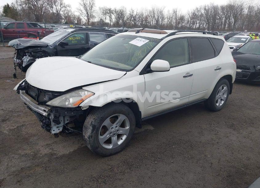 Photo 2 of 2005 Nissan Murano SL (VIN JN8AZ08W75W439711)