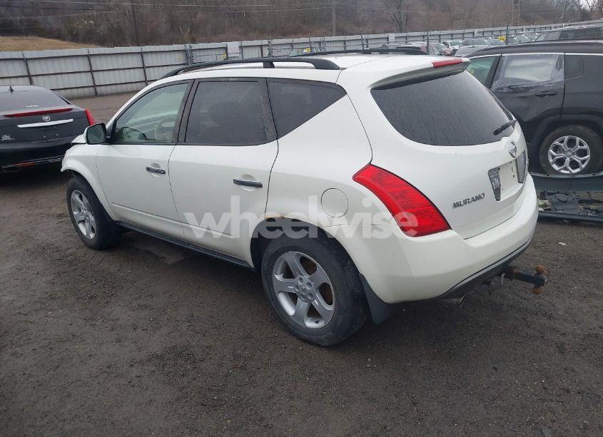 Photo 3 of 2005 Nissan Murano SL (VIN JN8AZ08W75W439711)