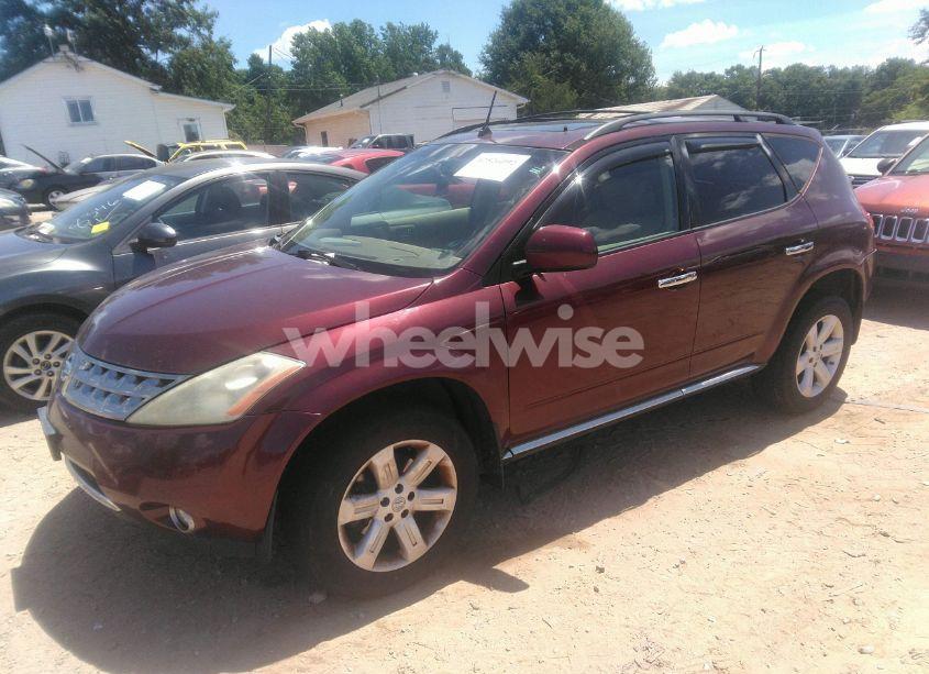 Photo 2 of 2007 Nissan Murano SL (VIN JN8AZ08W77W615952)