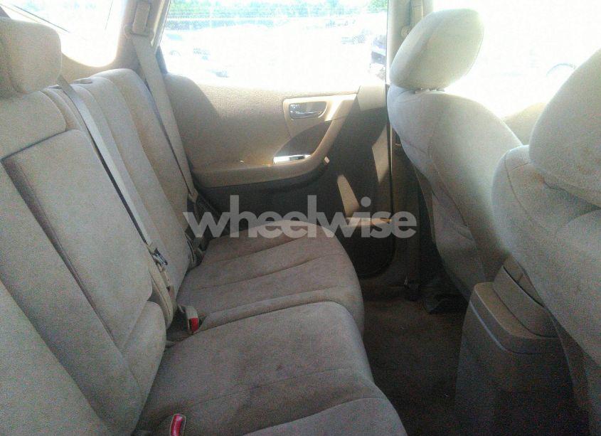 Photo 8 of 2007 Nissan Murano SL (VIN JN8AZ08W77W615952)