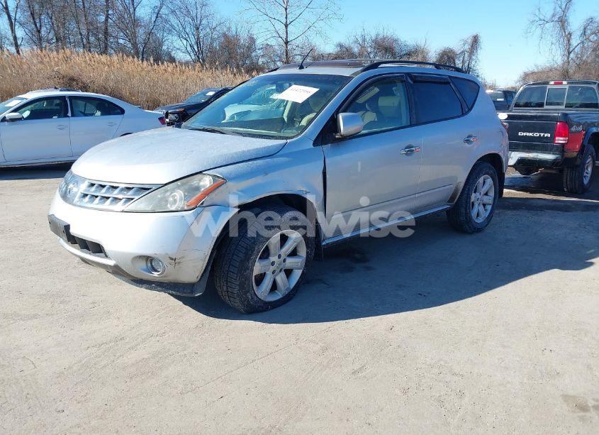 Photo 2 of 2007 Nissan Murano SL (VIN JN8AZ08W77W631715)