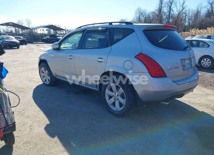 Photo 3 of 2007 Nissan Murano SL (VIN JN8AZ08W77W631715)