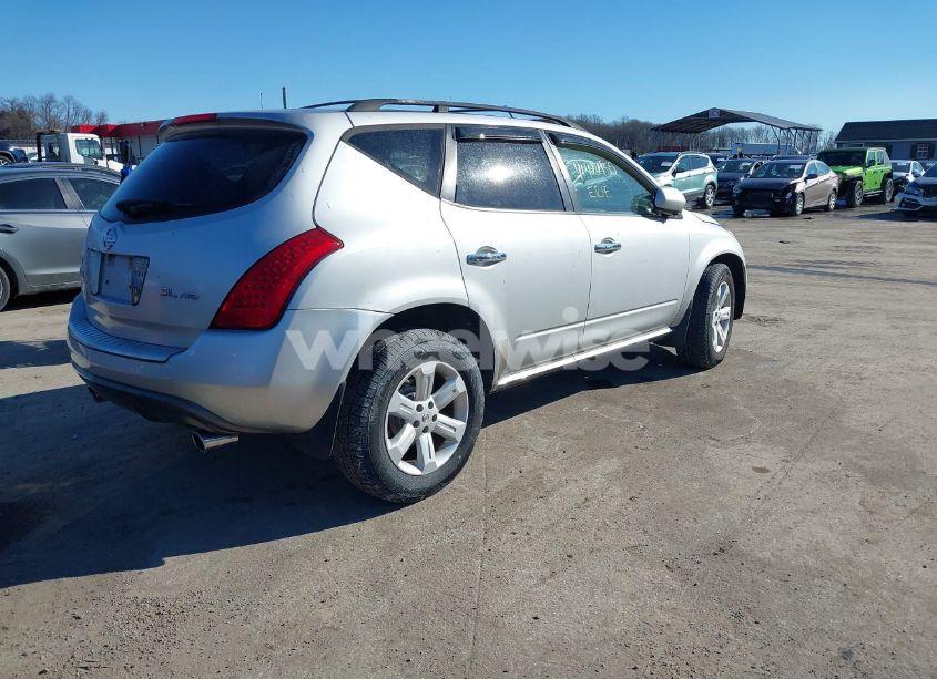 Photo 4 of 2007 Nissan Murano SL (VIN JN8AZ08W77W631715)