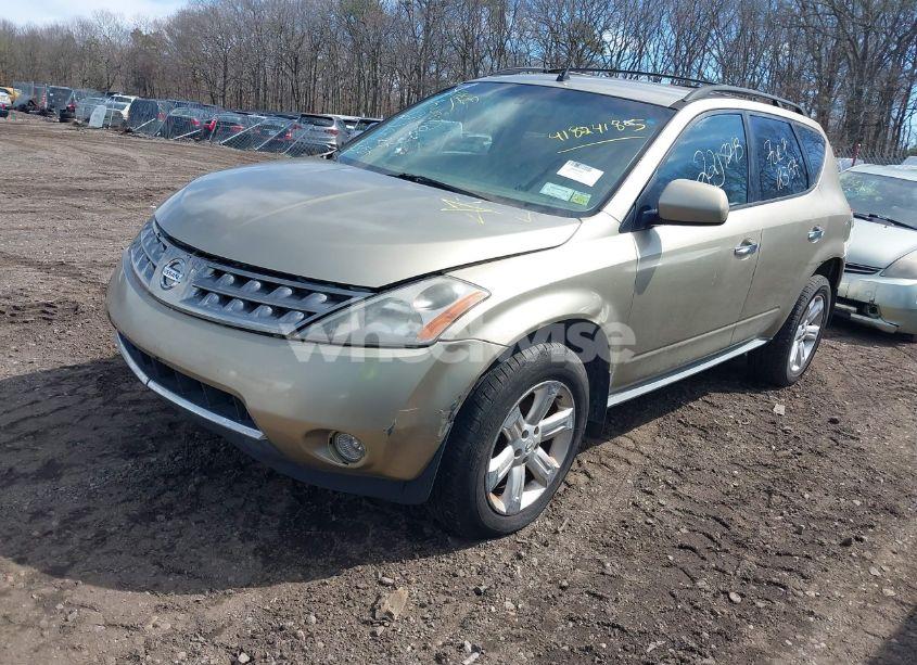 2007 Nissan Murano S (VIN JN8AZ08W77W634856) main photo