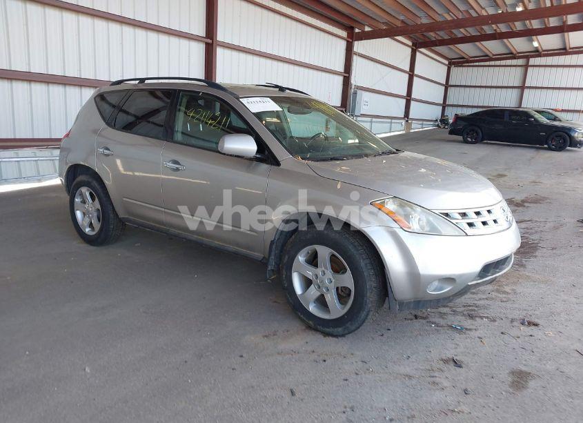 2003 Nissan Murano SL (VIN JN8AZ08W83W209303) main photo
