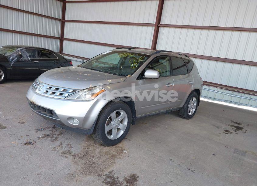 Photo 2 of 2003 Nissan Murano SL (VIN JN8AZ08W83W209303)