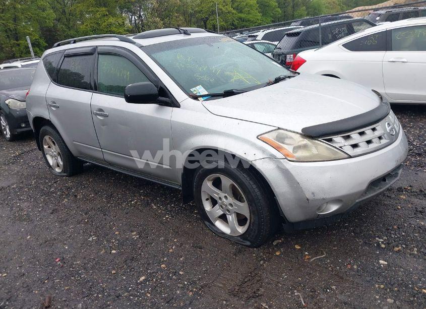 2003 Nissan Murano SL (VIN JN8AZ08W83W231298) main photo