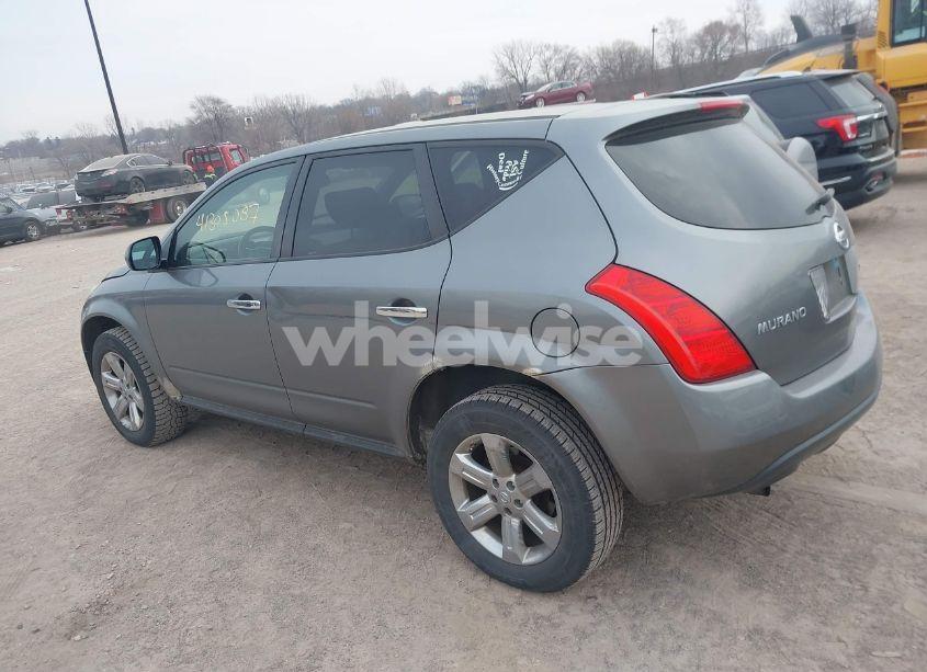 Photo 2 of 2005 Nissan Murano SL (VIN JN8AZ08W85W407768)