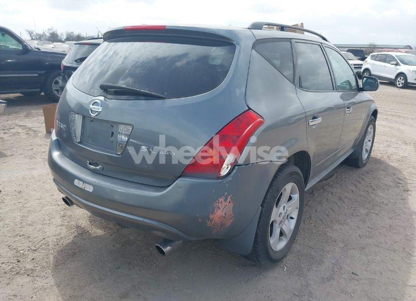 Photo 2 of 2005 Nissan Murano SL (VIN JN8AZ08W85W426305)