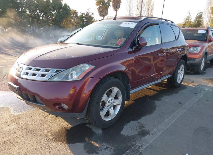 2005 Nissan Murano SL (VIN JN8AZ08W85W439412) main photo