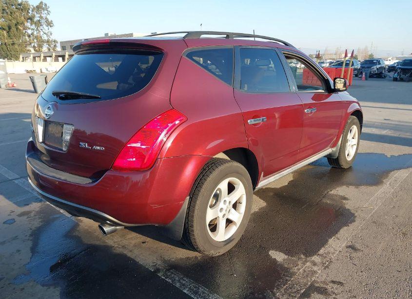 Photo 2 of 2005 Nissan Murano SL (VIN JN8AZ08W85W439412)