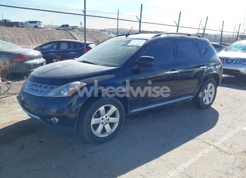 2006 Nissan Murano SL (VIN JN8AZ08W86W509489) main photo
