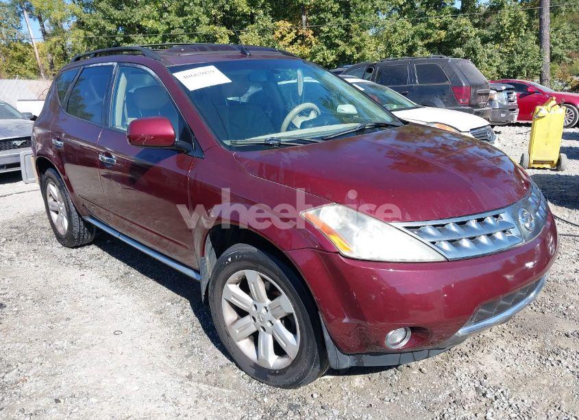 2006 Nissan Murano SL (VIN JN8AZ08W86W530844) main photo