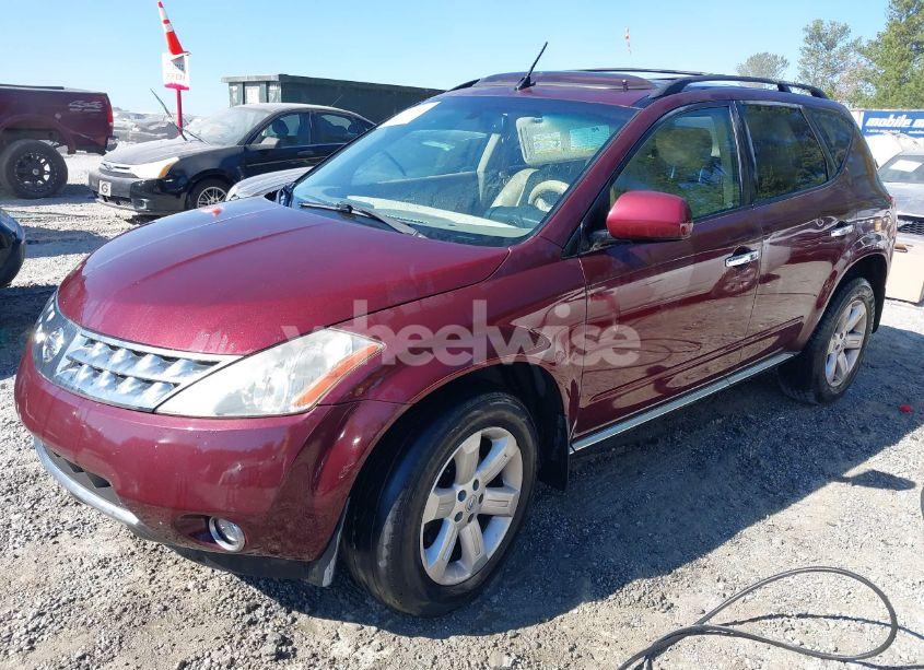 Photo 2 of 2006 Nissan Murano SL (VIN JN8AZ08W86W530844)