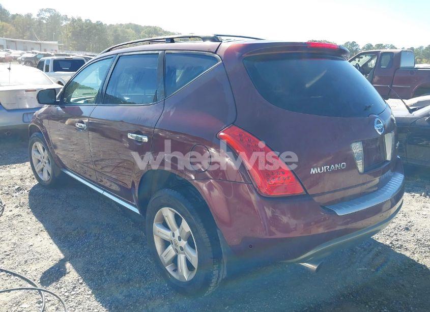 Photo 3 of 2006 Nissan Murano SL (VIN JN8AZ08W86W530844)