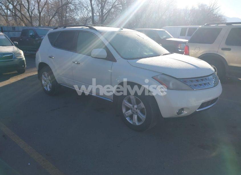 2007 Nissan Murano SL (VIN JN8AZ08W87W612218) main photo