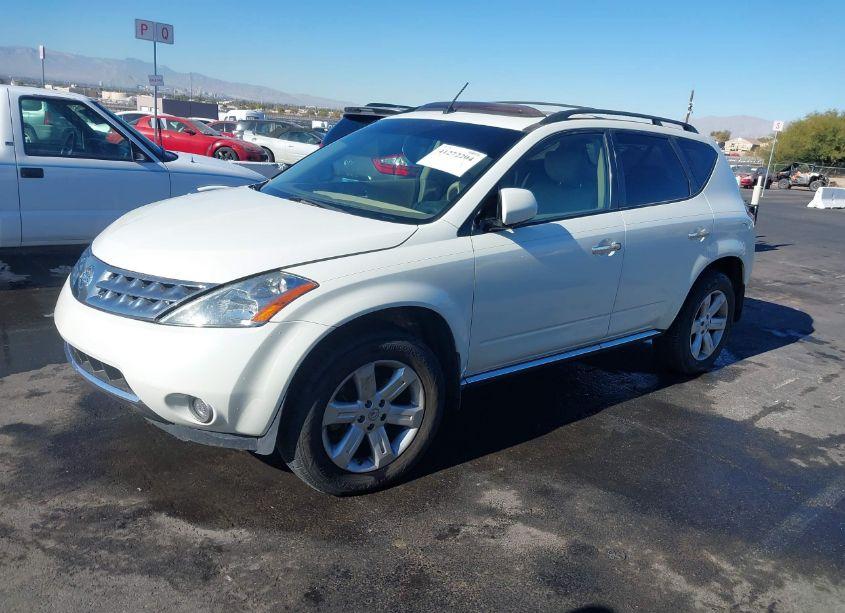 2007 Nissan Murano SL (VIN JN8AZ08W87W638429) main photo