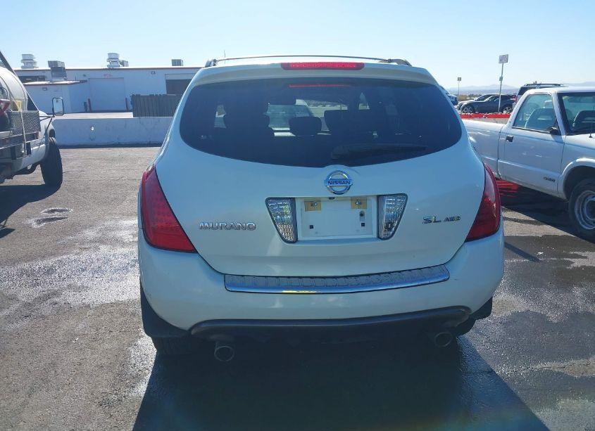 Photo 4 of 2007 Nissan Murano SL (VIN JN8AZ08W87W638429)