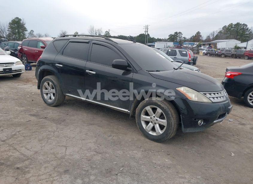 2007 Nissan Murano SL (VIN JN8AZ08W87W651035) main photo