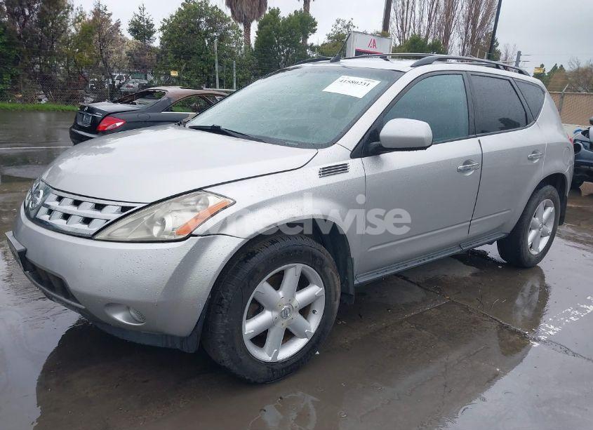 2003 Nissan Murano SE (VIN JN8AZ08W93W236848) main photo