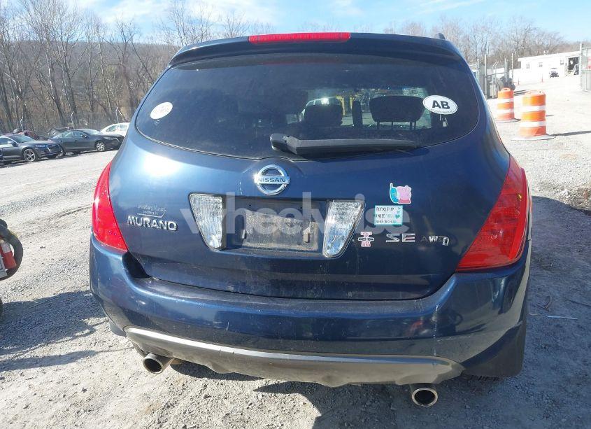 Photo 7 of 2004 Nissan Murano SE (VIN JN8AZ08W94W309542)