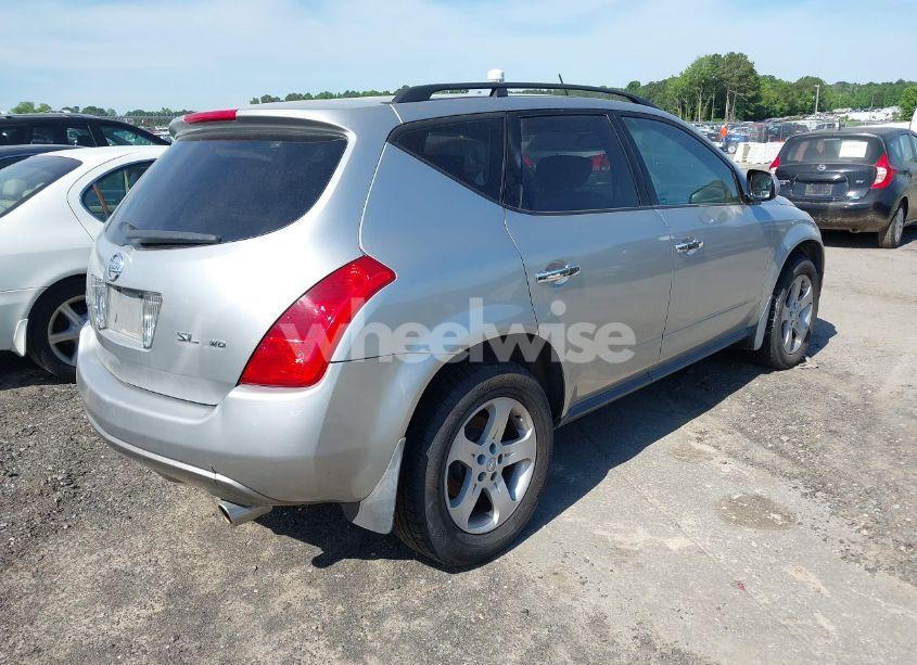 Photo 4 of 2004 Nissan Murano SL (VIN JN8AZ08W94W330617)