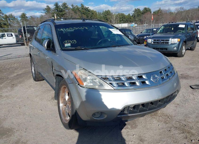 2005 Nissan Murano SL (VIN JN8AZ08W95W403373) main photo